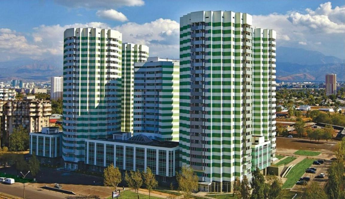 Apartment On Tole Bi Alma-Ata Exteriör bild